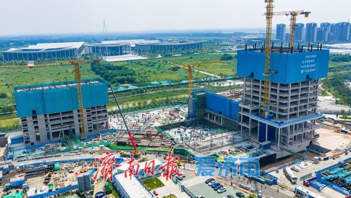 项目强省会｜起步区高端酒店集群建设稳步推进 威斯汀、源宿 “双子星” 构筑黄河北岸新地标