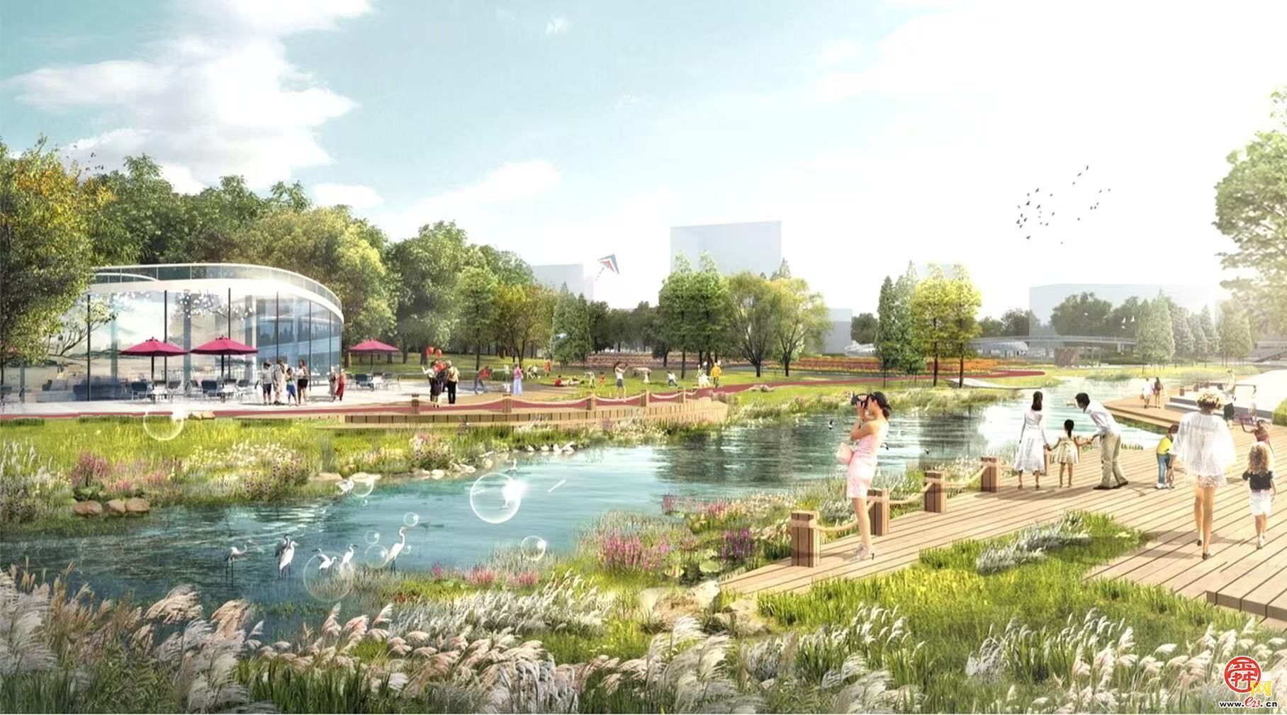 绿带穿城、活力涌动 济南全面推进北园大街-小清河连通工程河道及两岸建设