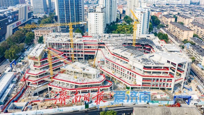 济南洪楼1905项目建设招商同步提速 老牌商圈迎来迭代新生