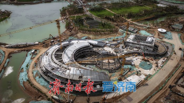 济南鹊华公园建设稳步推进，未来将演绎“鹊华秋色图”动态画卷