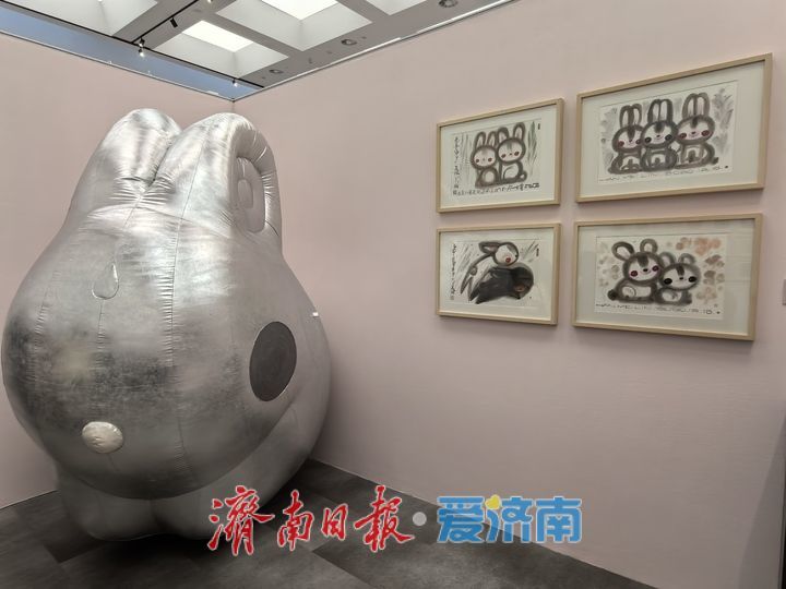 韩美林生肖艺术展在济南举办