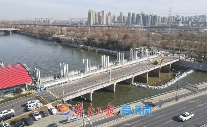 济南小清河洪园节制闸将启动修缮