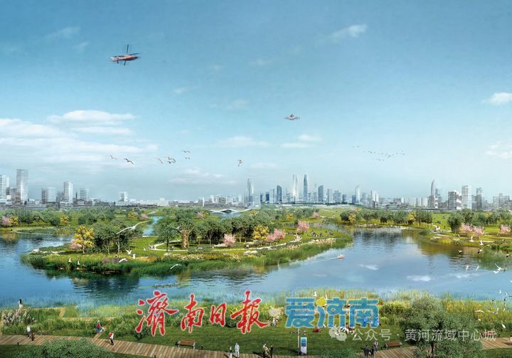 碧水织网，蓝绿筑城！济南两大水系工程同步推进，城市副中心水生态蓝图落地