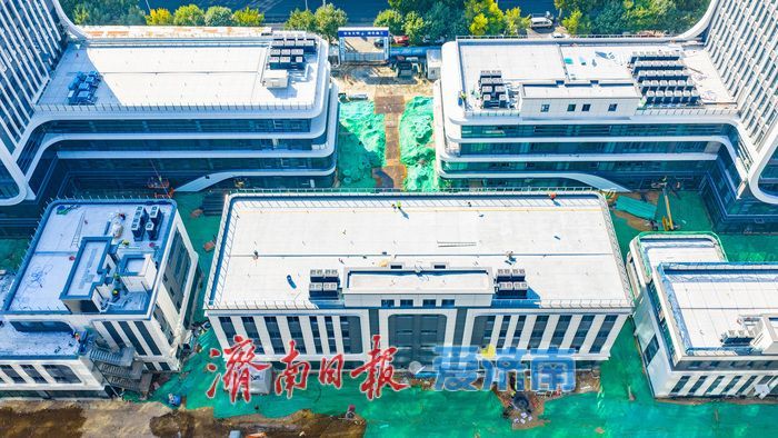 项目强省会｜新东站板块再添商务载体 济南张马屯 C-6 地块项目提速建设