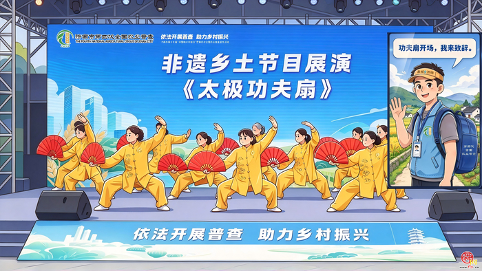 漫画《“济小普”话“四农普”》第6期：济小普带你回顾统计开放日