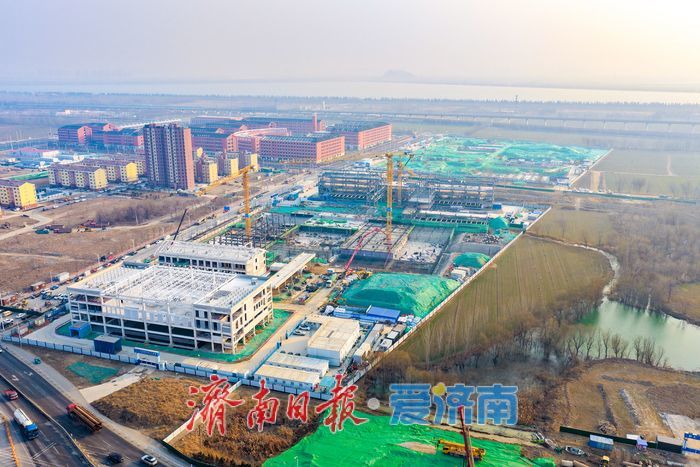 济南起步区省实验鹊华校区小学部雏形已现