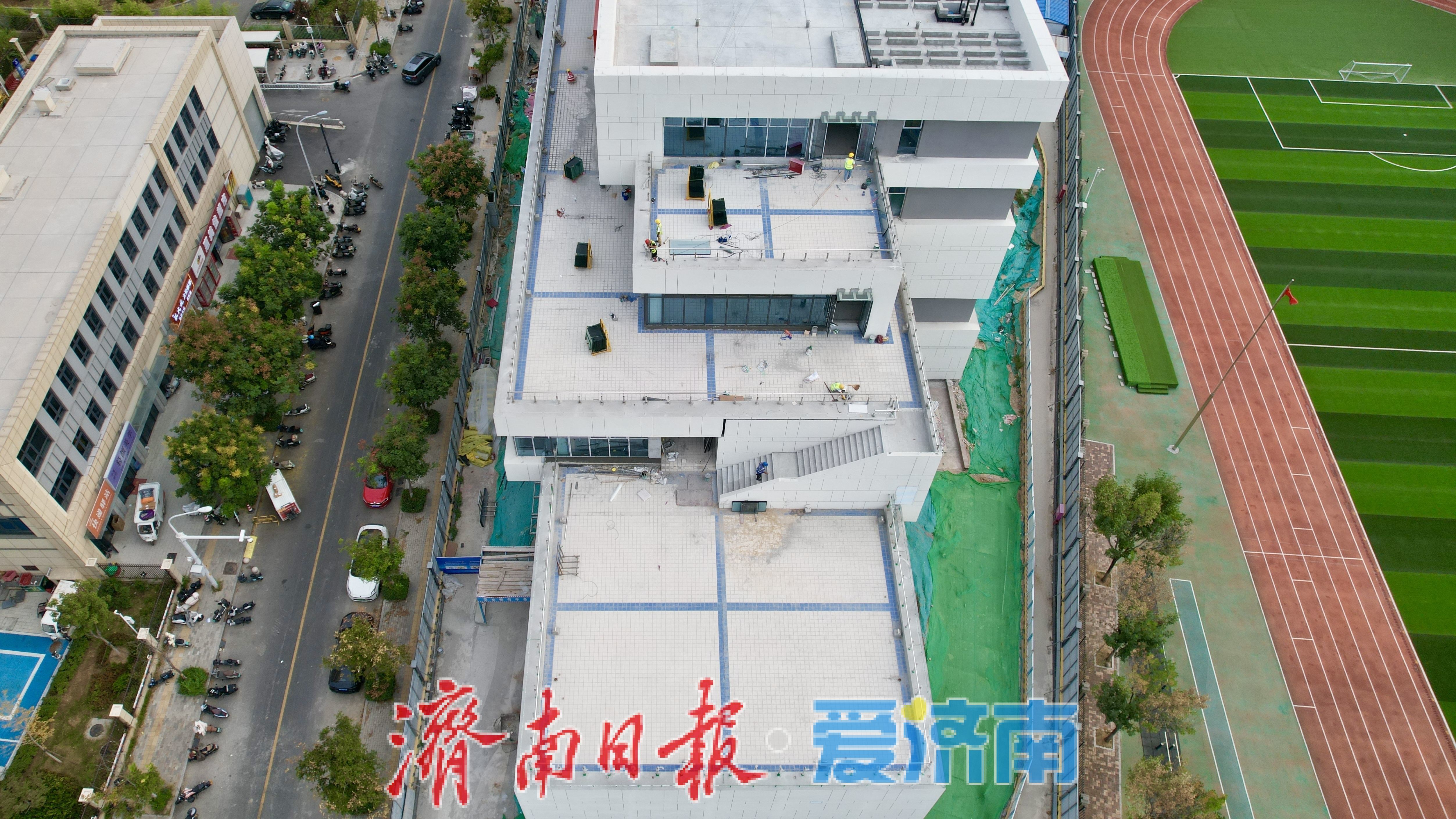 完善片区民生配套 济南华山北片区文体设施项目加速落地