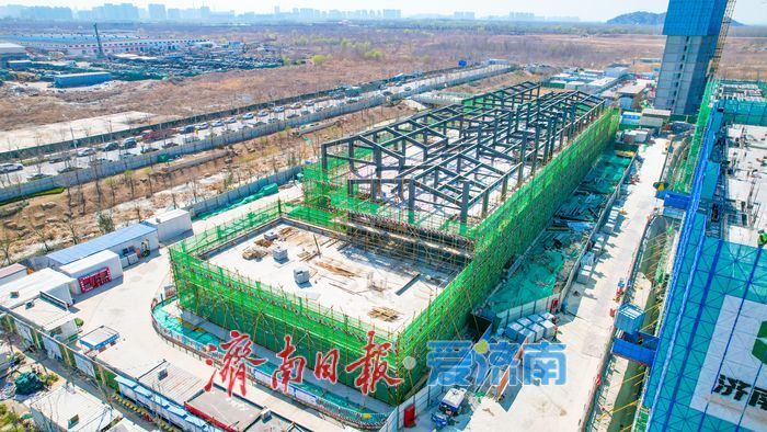 项目强省会｜济南历城区华山北片区15班幼儿园项目主体结构建设稳步推进