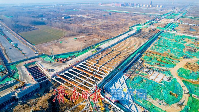 项目强省会｜黄河大道二期工程建设“加速跑”