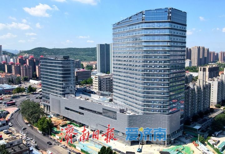 腊山站TOD展现新貌，济南经十路旁再添城市新地标