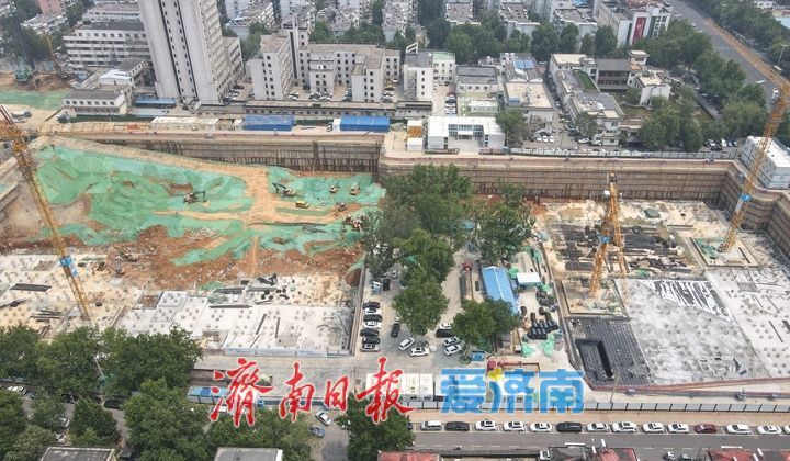 槐苑文化体育公园项目进入地下空间施工阶段