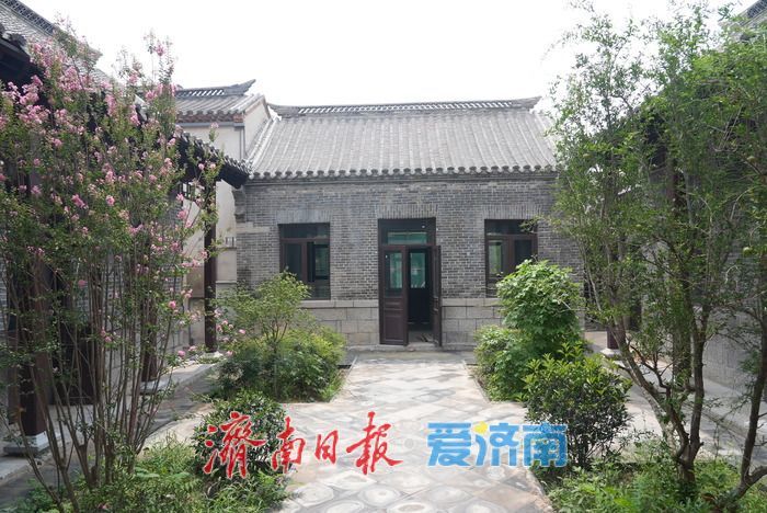一年四季 泉在济南丨济南上新街老院落修缮焕新 院落连通添绿意