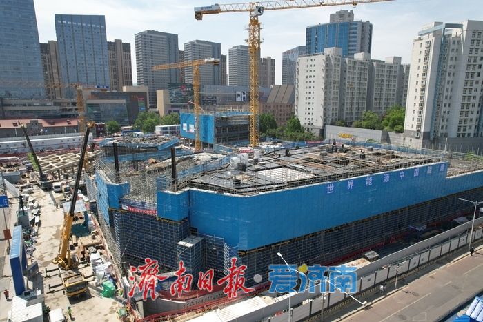 致敬劳动者！洪楼1905项目假期攻坚，城市地标加速成型