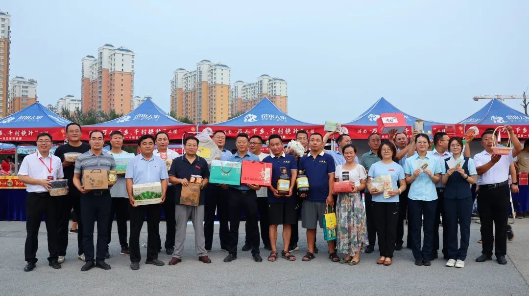 “泉水人家”土特产进高校  长清驻村“第一书记”集体代言