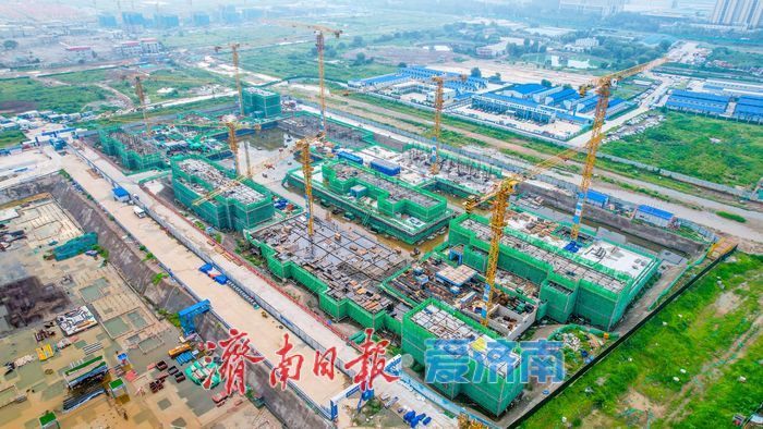 丁太鲁片区A15地块项目建设稳步推进 首批住宅楼已进入主体结构施工阶段