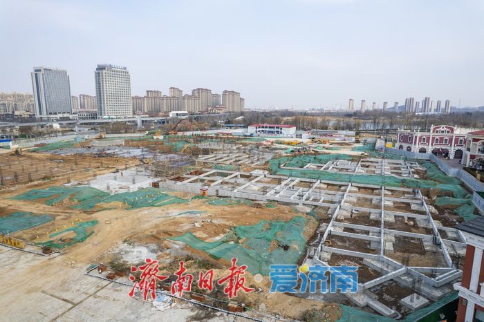 项目强省会｜打造自然活力新秀场！济南高新百联奥莱二期项目稳步推进