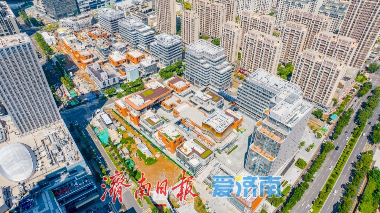 项目强省会｜济南CBD核心区商业新地标亮相 绿地A3、A4地块项目进入收尾阶段