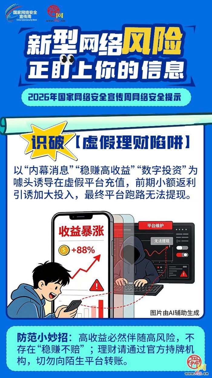 警惕新型网络风险 筑牢个人信息安全防线
