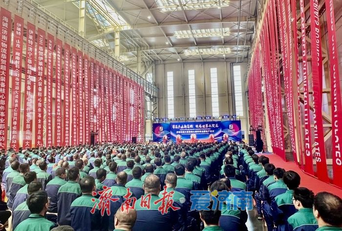 全球最大2.2万吨自由锻压机在济南章丘投产