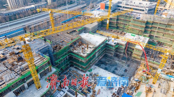 济南西部新地标加速崛起 银泰百货项目稳步推进