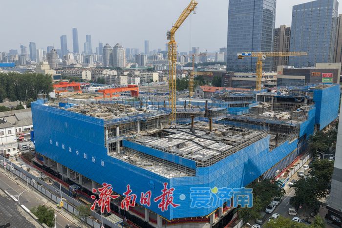施工招商双线齐发力，洪楼1905项目全速攻坚，洪楼商圈蓄势焕新