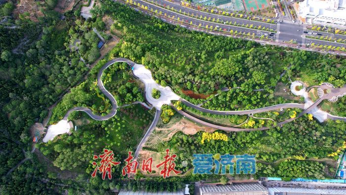 “泉城蓝”上线！济南中央商务区碧空下气势如虹