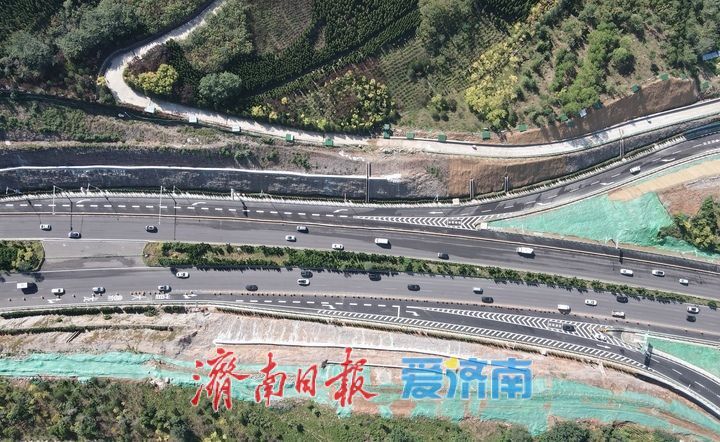 项目强省会｜二环南快速路龙鼎立交新建匝道桥展露新貌