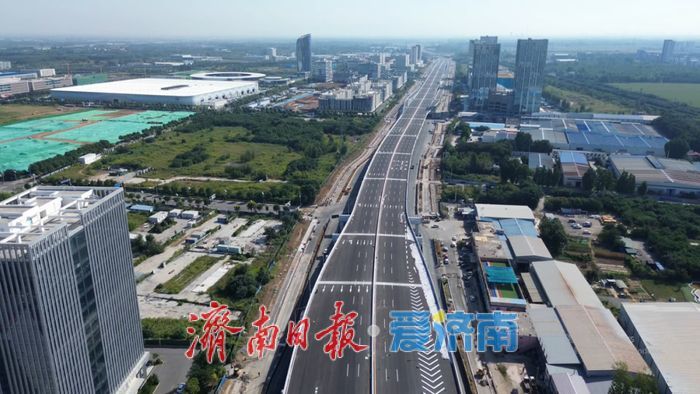 攻坚正酣势如虹！济南工业北路快速路东延项目全速推进