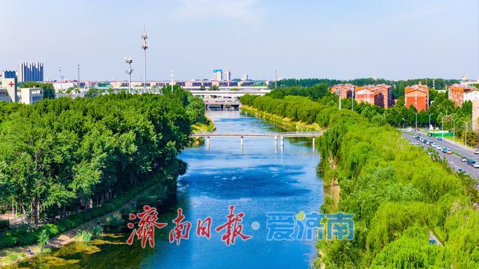 晴日里的生态画卷 济南腊山腊山河尽显人与自然和谐之美