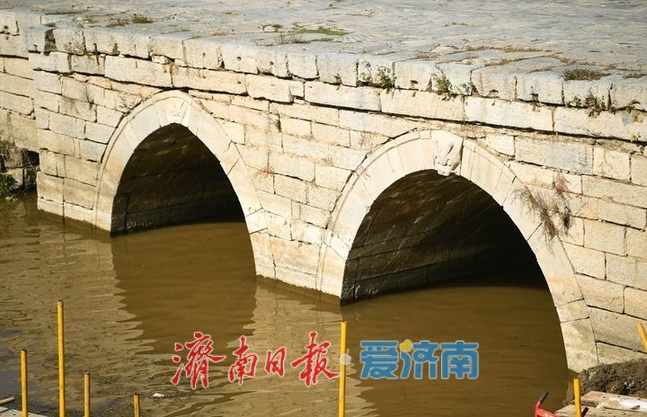 玉符河百年古石桥启动修缮