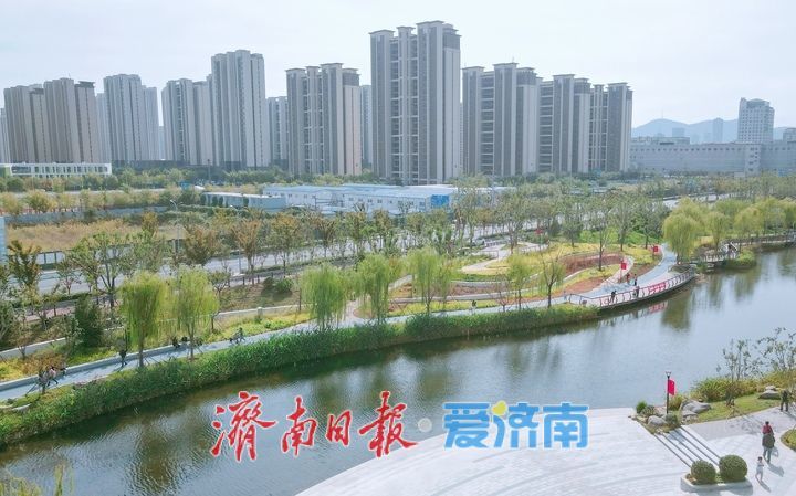 国庆假期打卡滨河活力湾，济南北湖片区再添滨水休闲空间