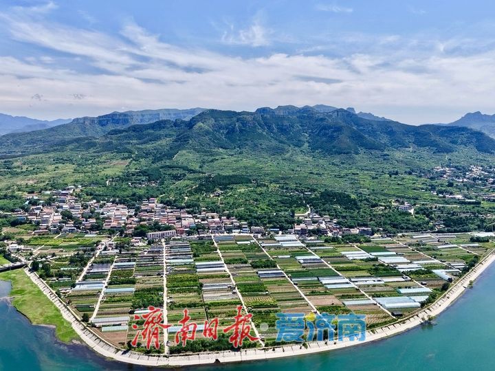 俯瞰“济南小阿勒泰” 生态宜居 风景独秀