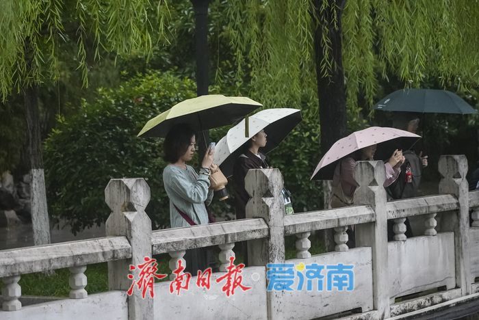 一年四季 泉在济南丨秋日“仙境”上线！来珍珠泉，看“万颗珍珠”雨中起舞
