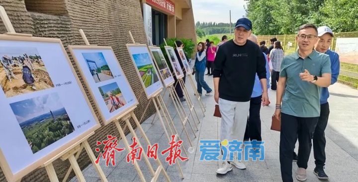 城子崖遗址西城垣展厅对外开放