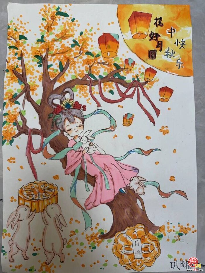 情满中秋 传承古韵——玖玺小学开展中秋主题系列活动
