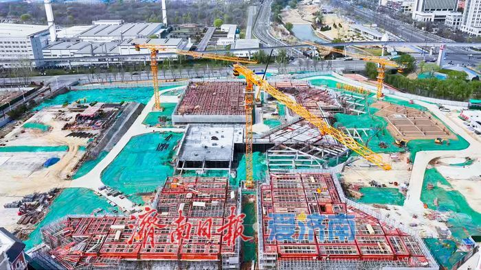 济南高新东区百联奥特莱斯二期加速建设