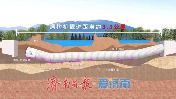 济南黄岗路黄河隧道建成通车