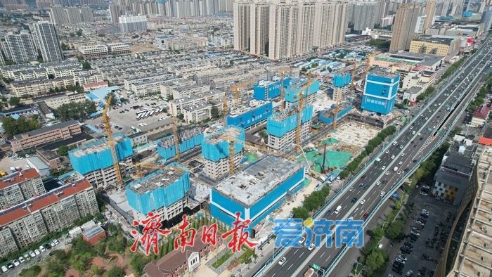 济南元首针织项目建设加速，打造城市更新新典范