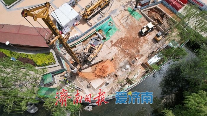 项目强省会｜“地下通道”施工忙，建成后可从泉城广场地下直通趵突泉