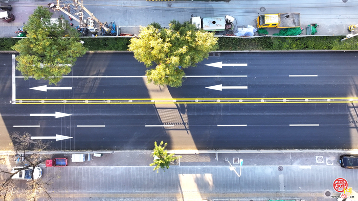 山大路快车道焕新完工，出行体验再升级