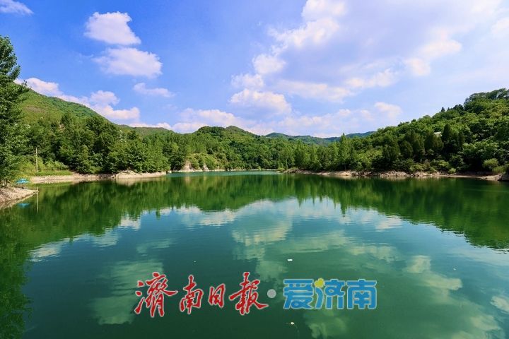 水天一色！济南雨后“治愈系”蓝天白云上线