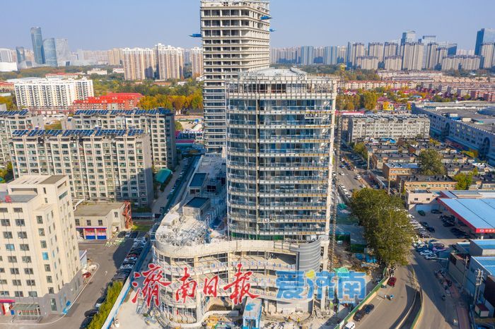 项目强省会｜济南西城新地标加速“成长”，腊山站TOD建设全面提速