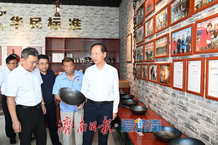 努力打造具有泉城特色的乡村振兴齐鲁样板 韩金峰赴章丘区乡村振兴联系点调研
