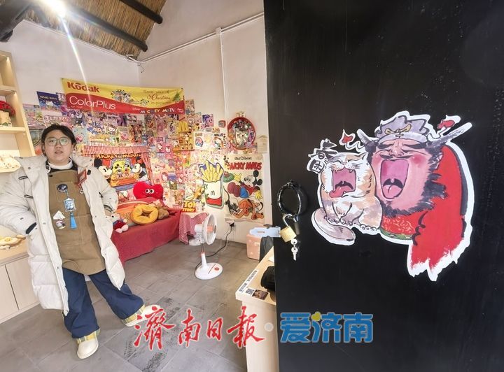 泉城老街巷传统民居转型“文创空间”，成为时尚打卡点