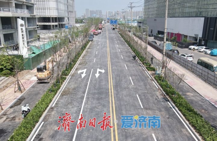 百米“瓶颈路”打通，济南北湖片区交通路网更趋完善
