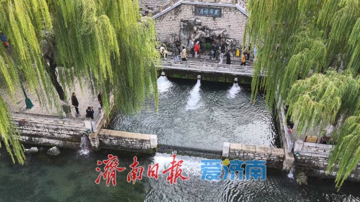 一年四季 泉在济南丨赴一场泉水之约，黑虎泉迎来今秋最美时刻