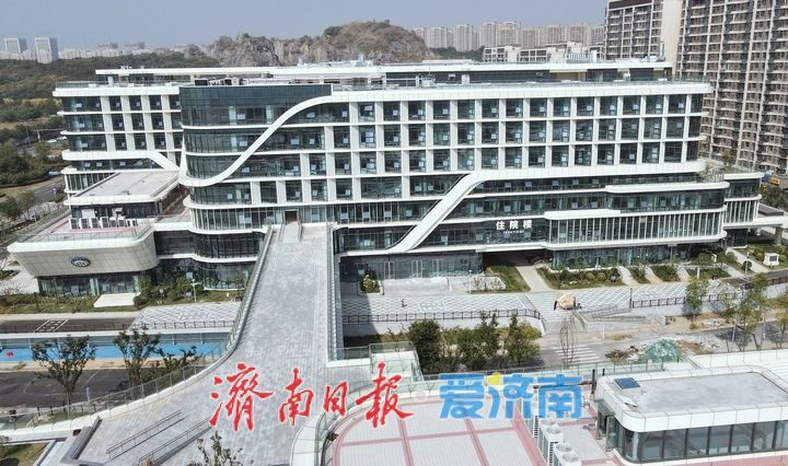 打造“空中花园”疗愈空间，济南医院新院区本月16日试运行
