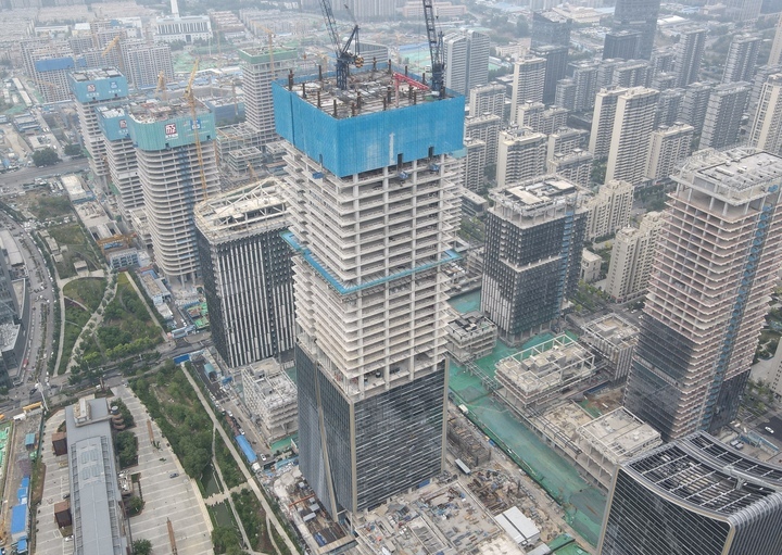 项目强省会｜突破200米大关，济南中央商务区“第三高”迎来关键节点