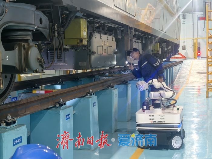 济南地铁来了智能“体检医生”——济南新“机”遇系列报道之轨道交通智能巡检篇
