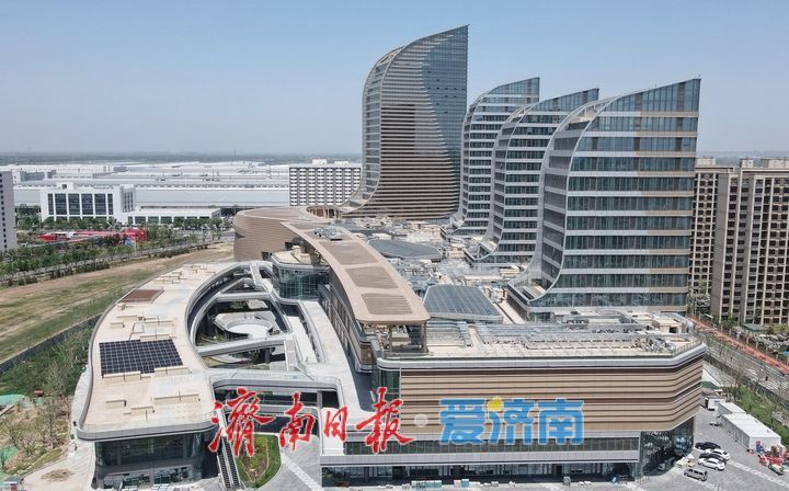 崭新商业地标崛起黄河北岸，奏响现代建筑群的“黄河乐章”